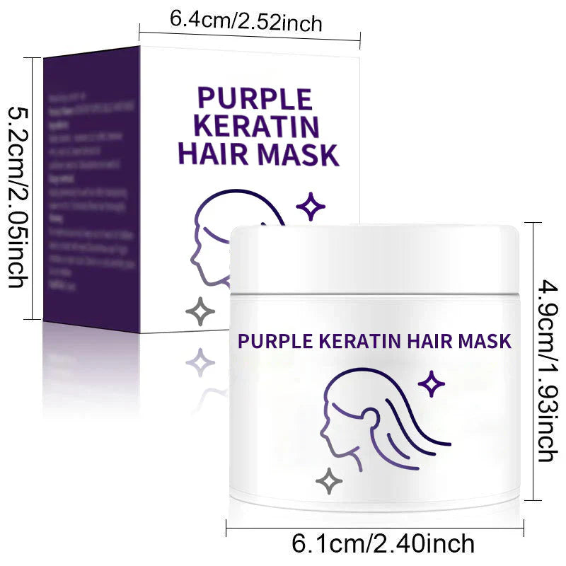 Keraglow™ Purple Toning Shampoo for Brass-Free Blonde