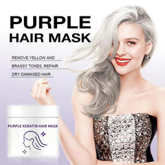 Keraglow™ Purple Toning Shampoo for Brass-Free Blonde
