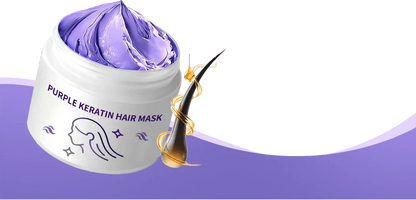 Keraglow™ Purple Toning Shampoo for Brass-Free Blonde