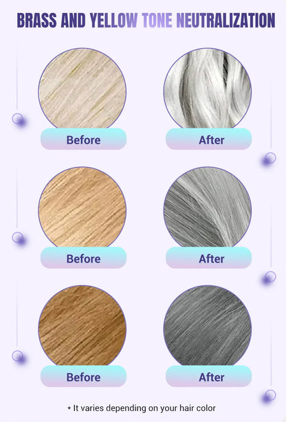 Keraglow™ Purple Toning Shampoo for Brass-Free Blonde