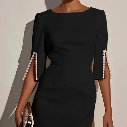 Lara Angelini™ Elegant Pencil Dress for Effortless Polish