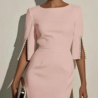 Lara Angelini™ Elegant Pencil Dress for Effortless Polish