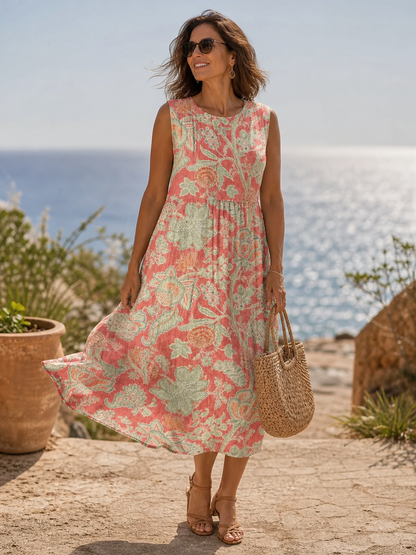 Lara Florenzi™ Breathable Summer Dress for Effortless Style