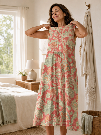 Lara Florenzi™ Breathable Summer Dress for Effortless Style