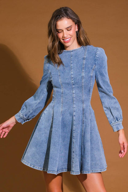 Lara Valdarno™ Versatile Mini Dress for Everyday Outings