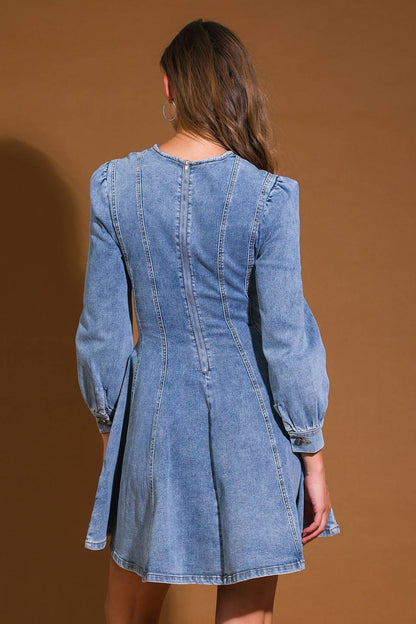 Lara Valdarno™ Versatile Mini Dress for Everyday Outings