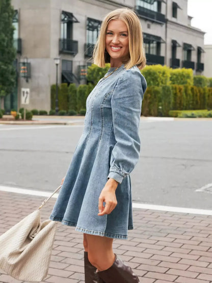 Lara Valdarno™ Versatile Mini Dress for Everyday Outings