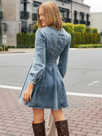 Lara Valdarno™ Versatile Mini Dress for Everyday Outings