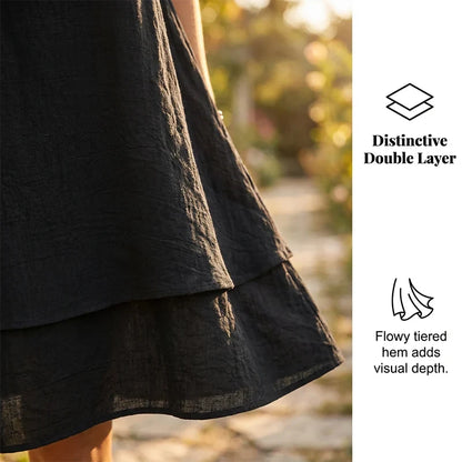 Larissa Berardi™ Relaxed Short-Sleeve Dress for All-Day Comfort
