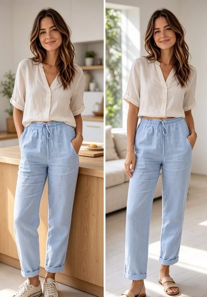 Larissa Castiglione™ Breathable Wide Leg Pants