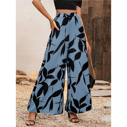 Laura Abbondanza™ Printed Wide-Leg Pants for Everyday Style