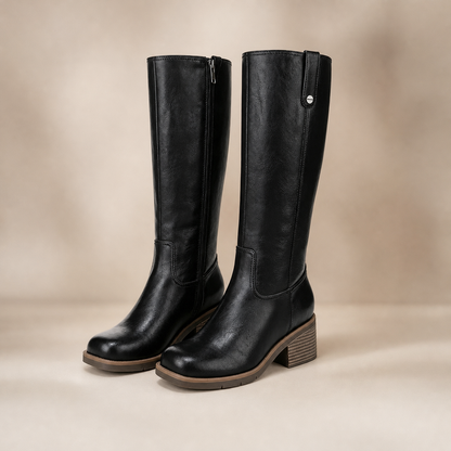 Lauretta Ascoli™ Square-Heel Knee Boots for Polished Looks