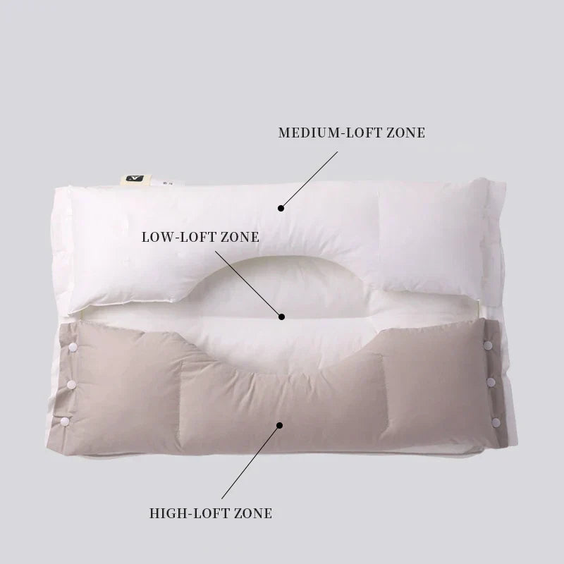 LayerFit™ Neck Pillow for Pain-Free Mornings