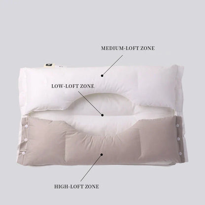 LayerFit™ Neck Pillow for Pain-Free Mornings