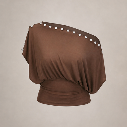 Loredana Chinaglia™ Convertible Button Top for Day to Night