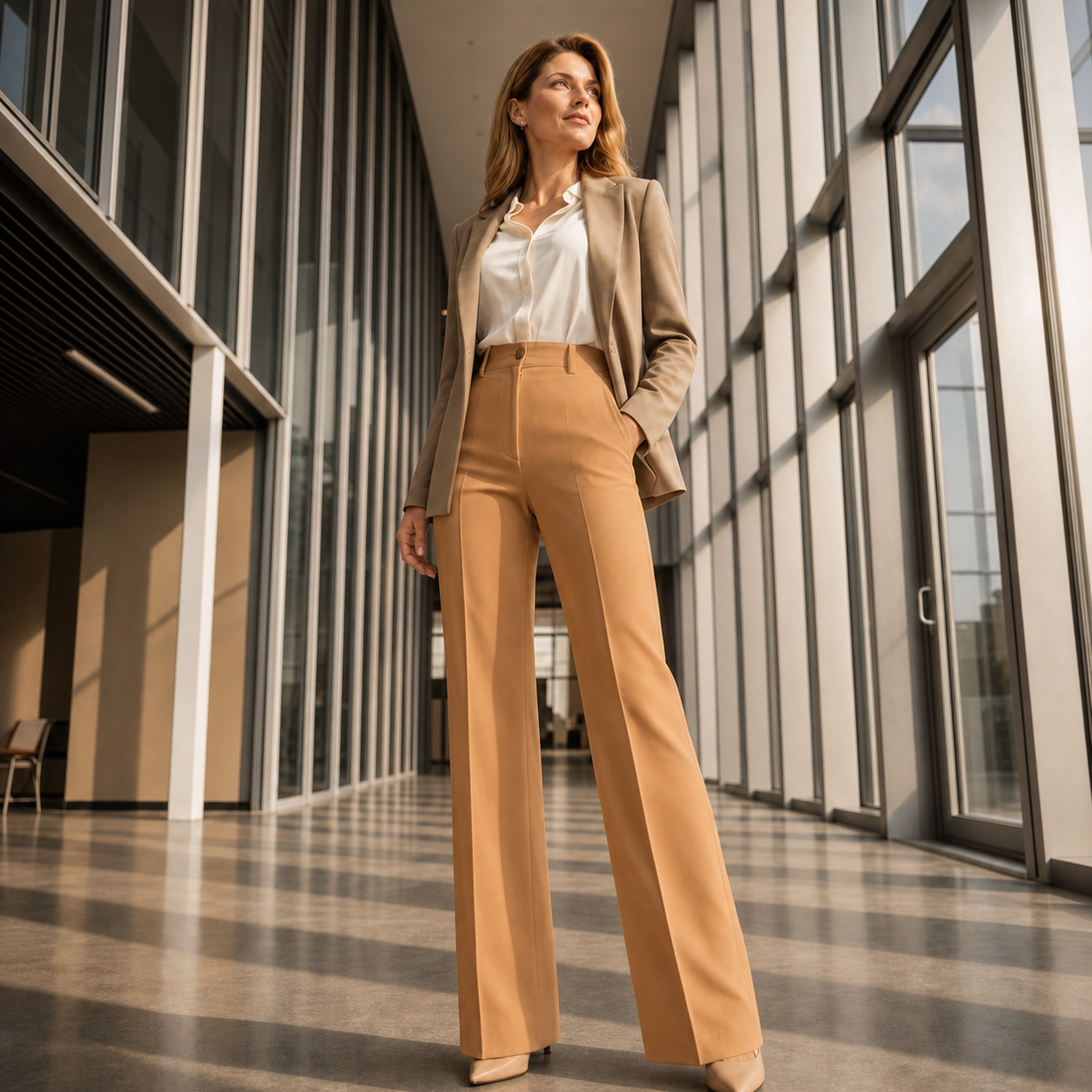 Lorenza Fantuzzi™ Flattering Tailored Pants for Effortless Style