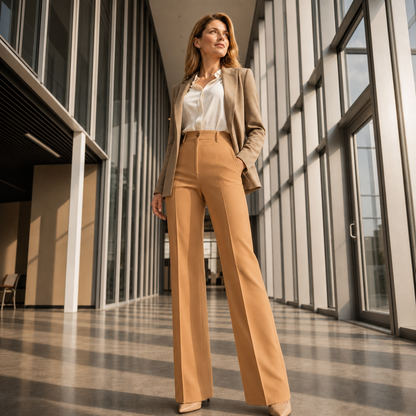 Lorenza Fantuzzi™ Flattering Tailored Pants for Effortless Style
