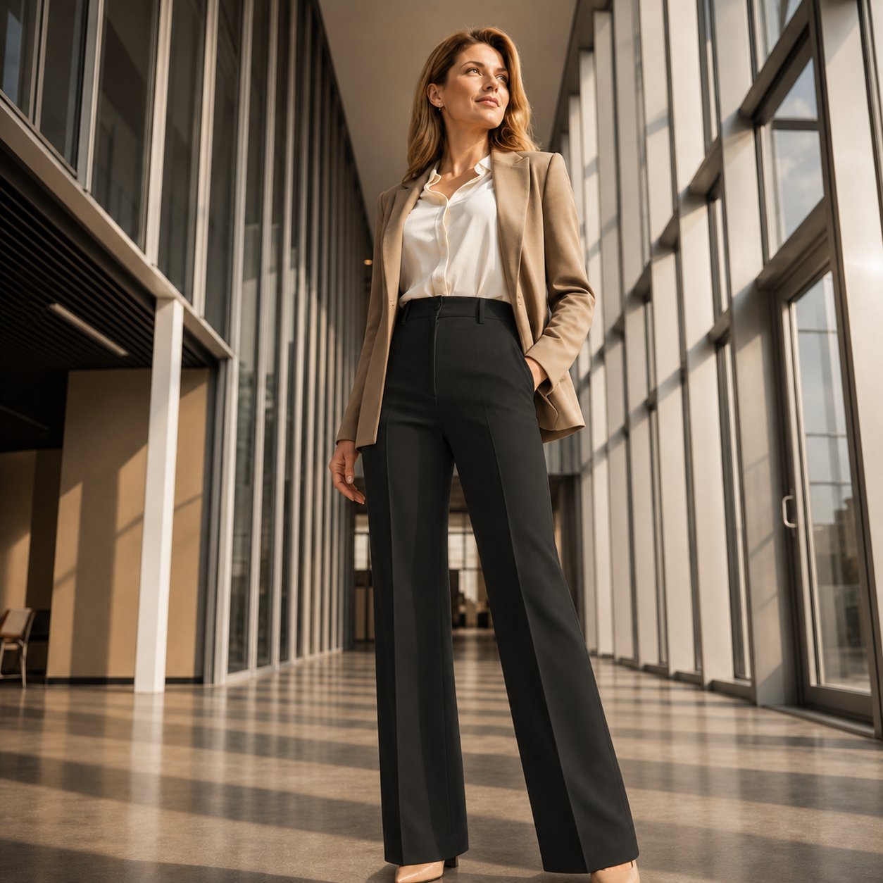 Lorenza Fantuzzi™ Flattering Tailored Pants for Effortless Style