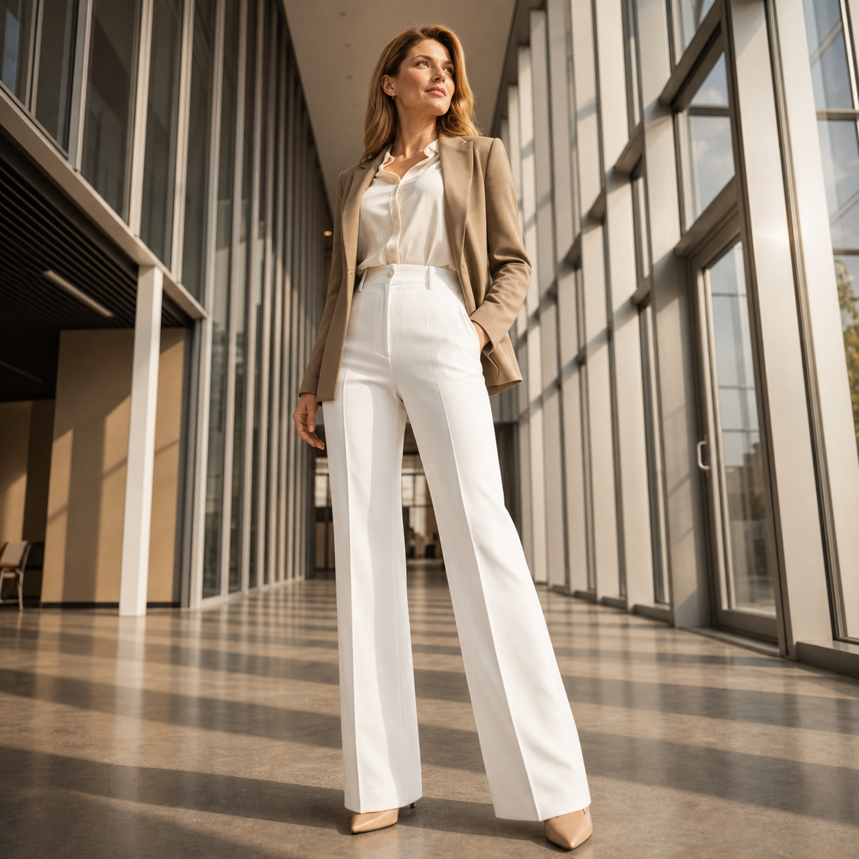 Lorenza Fantuzzi™ Flattering Tailored Pants for Effortless Style