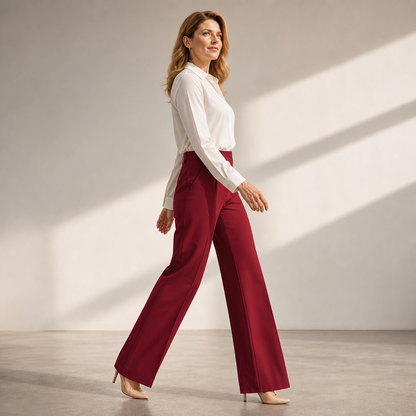 Lorenza Fantuzzi™ Flattering Tailored Pants for Effortless Style