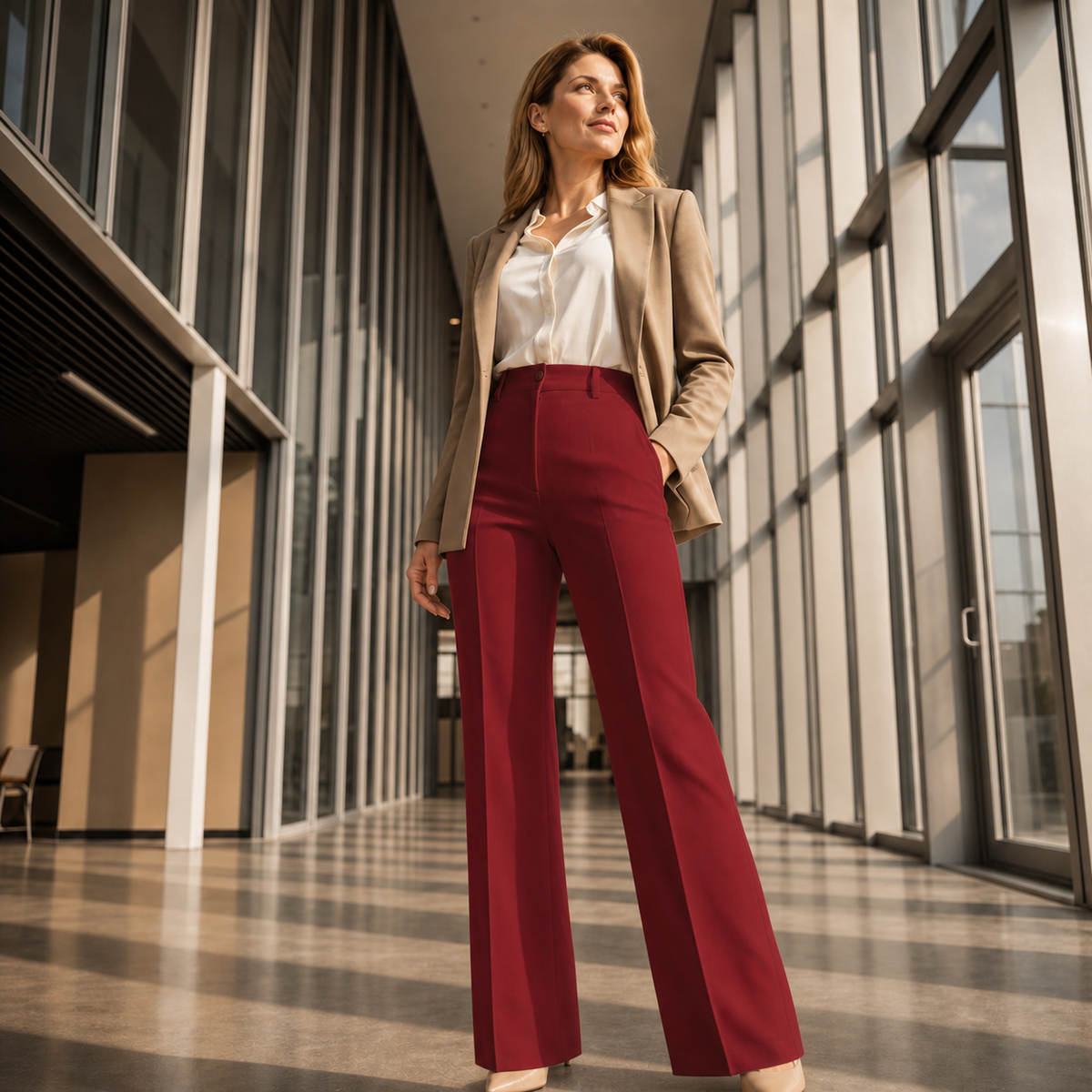 Lorenza Fantuzzi™ Flattering Tailored Pants for Effortless Style