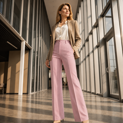 Lorenza Fantuzzi™ Flattering Tailored Pants for Effortless Style