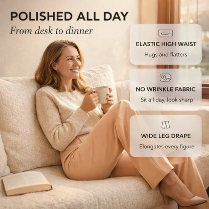 Lorenza Fantuzzi™ Flattering Tailored Pants for Effortless Style