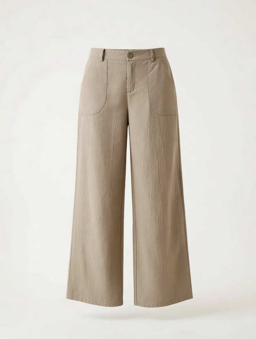 Lucilla Cimino™ Lightweight Wide-Leg Pants for Effortless Summer Style