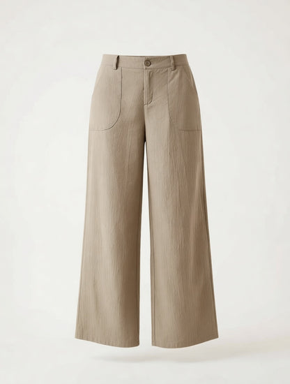 Lucilla Cimino™ Lightweight Wide-Leg Pants for Effortless Summer Style