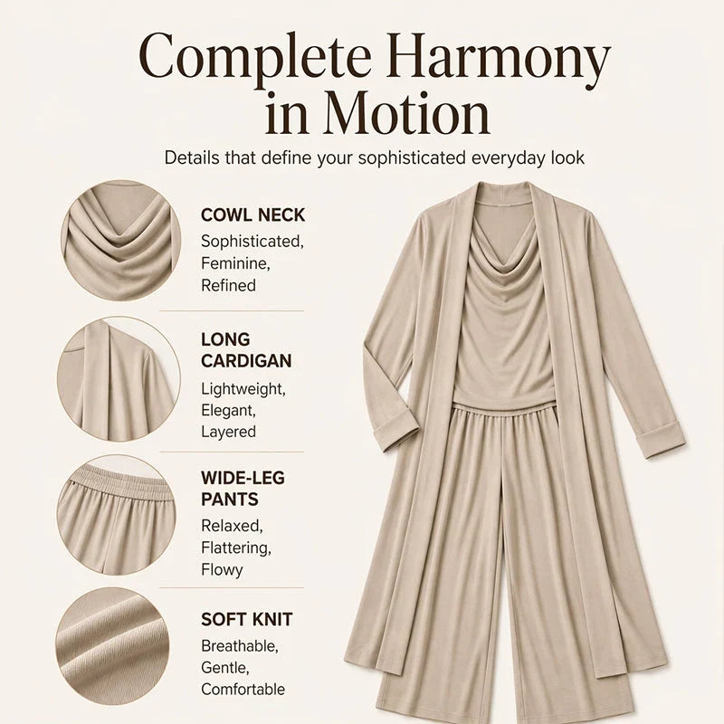Lucrezia Giacomelli™ Elegant 3-Piece Set for Everyday Comfort
