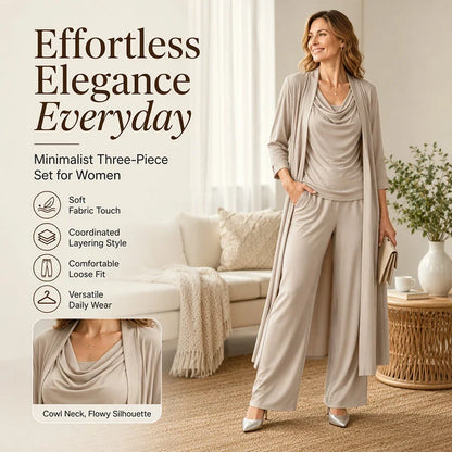 Lucrezia Giacomelli™ Elegant 3-Piece Set for Everyday Comfort