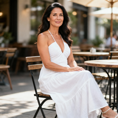 Ludovica Cinzano™ Sleeveless Loose Dress for Effortless Summer Style