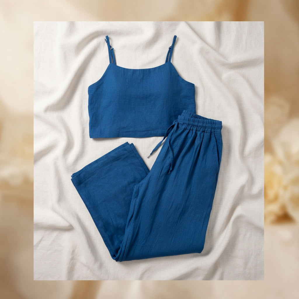 Luigina Lanzoni™ Breathable Cotton Linen Casual Suit