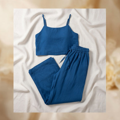 Luigina Lanzoni™ Breathable Cotton Linen Casual Suit