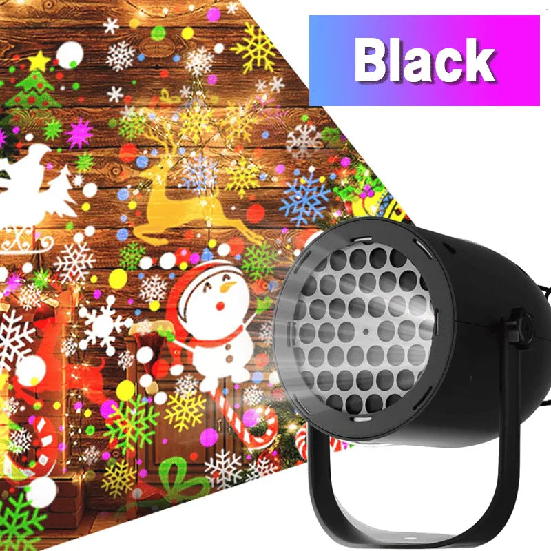 Lumelle™ Mini Projector Lamp for Effortless Holiday Glow