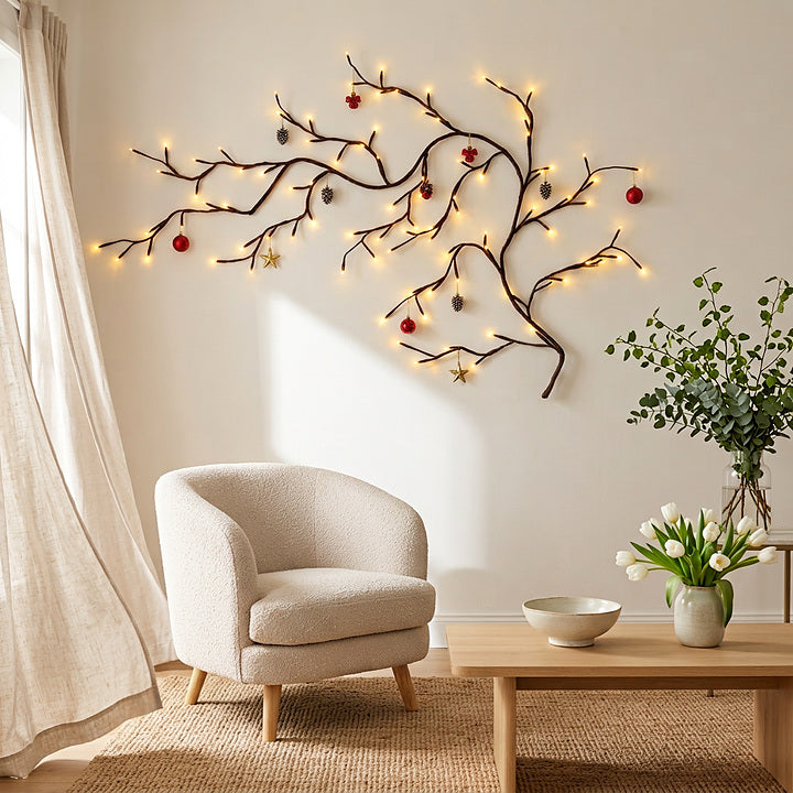 Lumera™ Branch Wall Light for Cosy Evenings