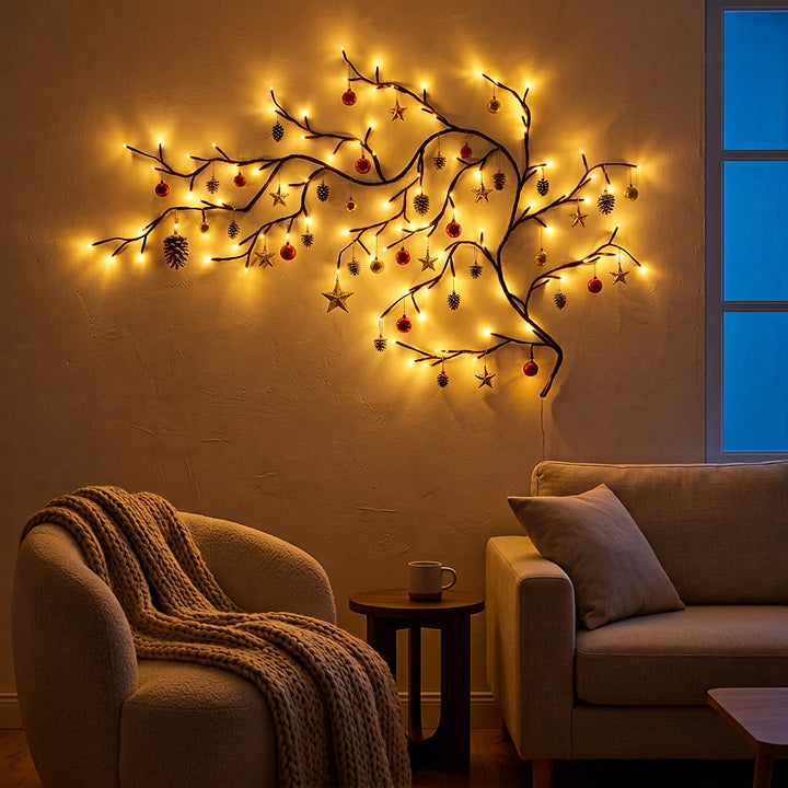 Lumera™ Branch Wall Light for Cosy Evenings