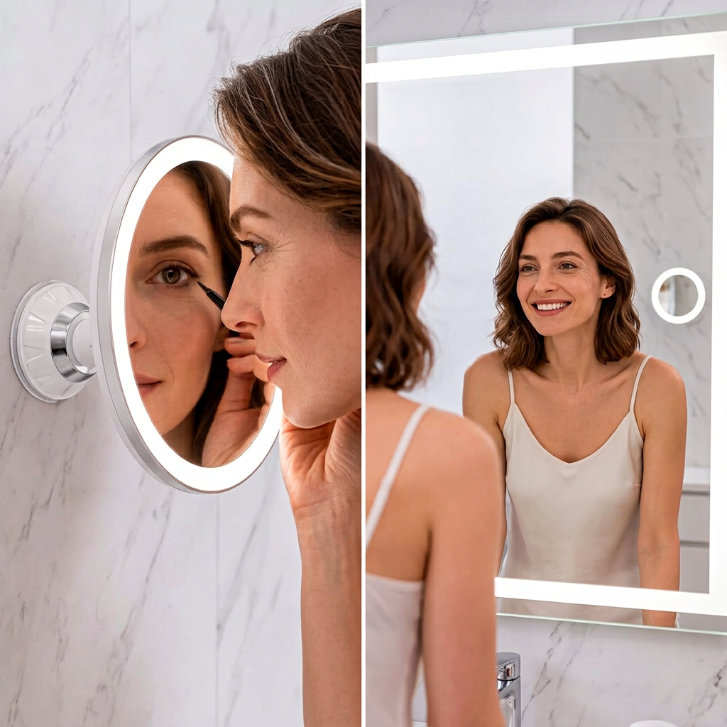 Lumiané™ LED Makeup Mirror for Flawless Application