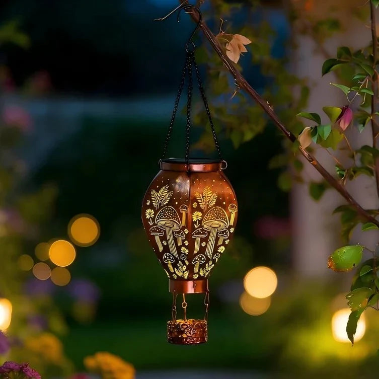 Lumiella™ Solar Hanging Balloon Lantern for Magical Evenings