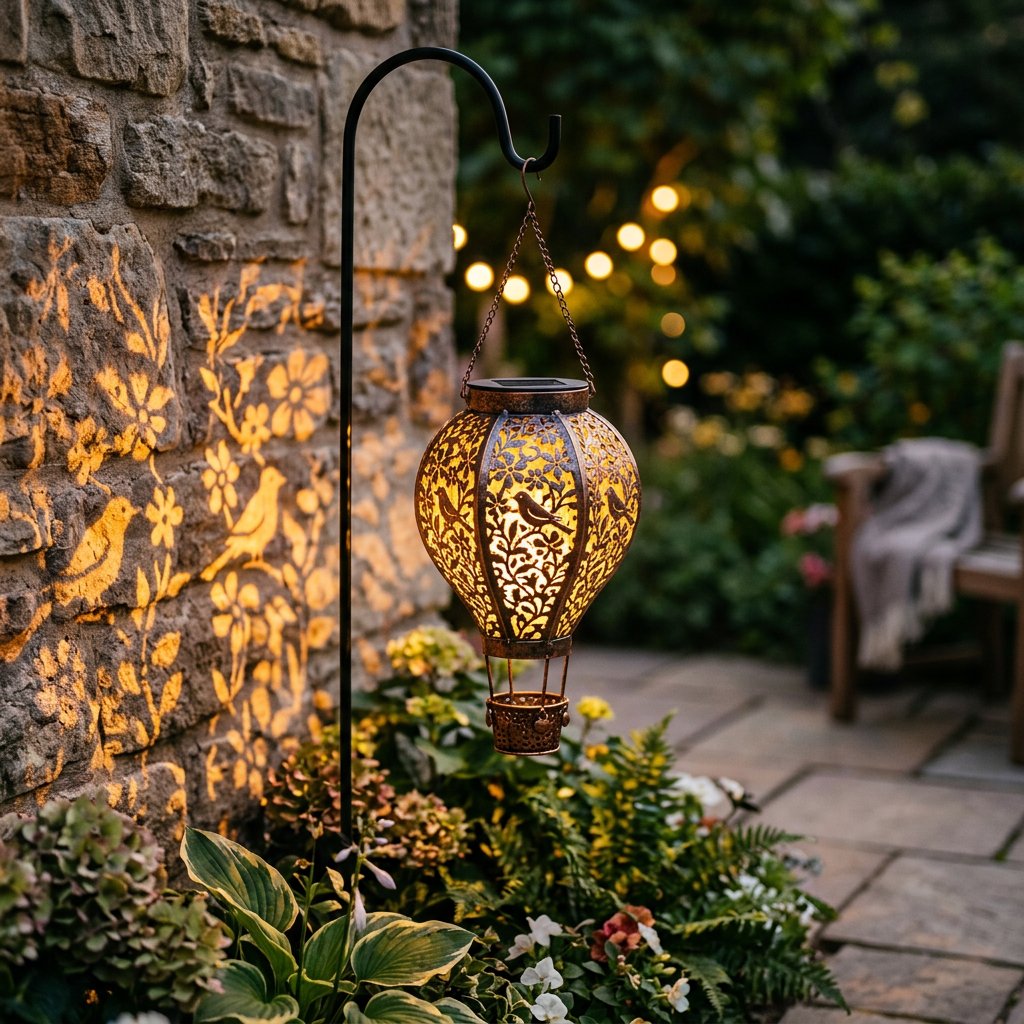 Lumiella™ Solar Hanging Balloon Lantern for Magical Evenings