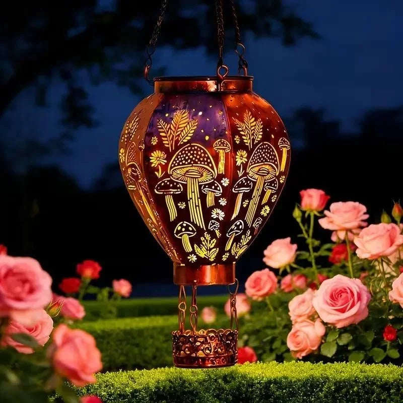 Lumiella™ Solar Hanging Balloon Lantern for Magical Evenings