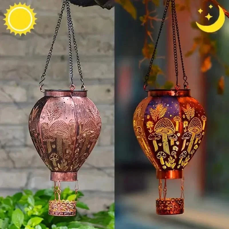 Lumiella™ Solar Hanging Balloon Lantern for Magical Evenings