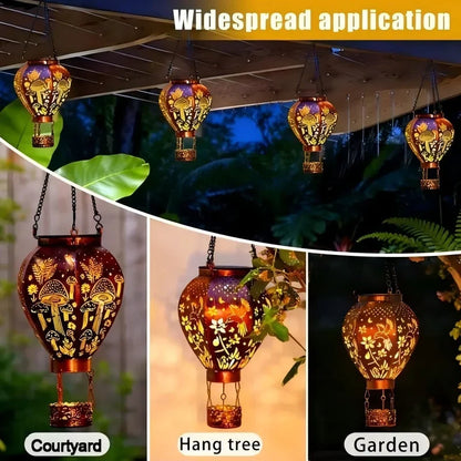 Lumiella™ Solar Hanging Balloon Lantern for Magical Evenings