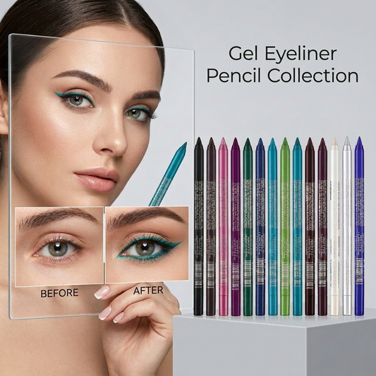 Luminashe™ Colorful Shimmer Gel Eyeliner Pencils
