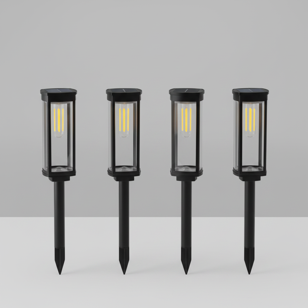 LumiPath Pro™ Decorative Solar Pathway Lights