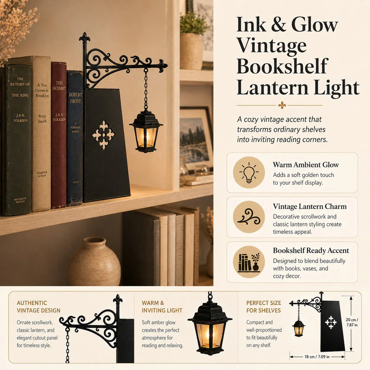 Lumira™ Decorative Street Lamp for Warm Ambient Charm