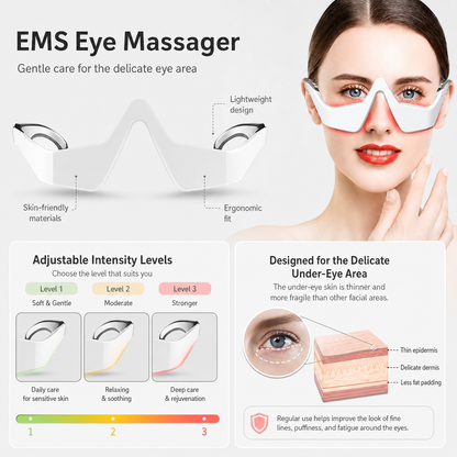 Lumirané™ Soothing Eye Massager Reduces Dark Circles