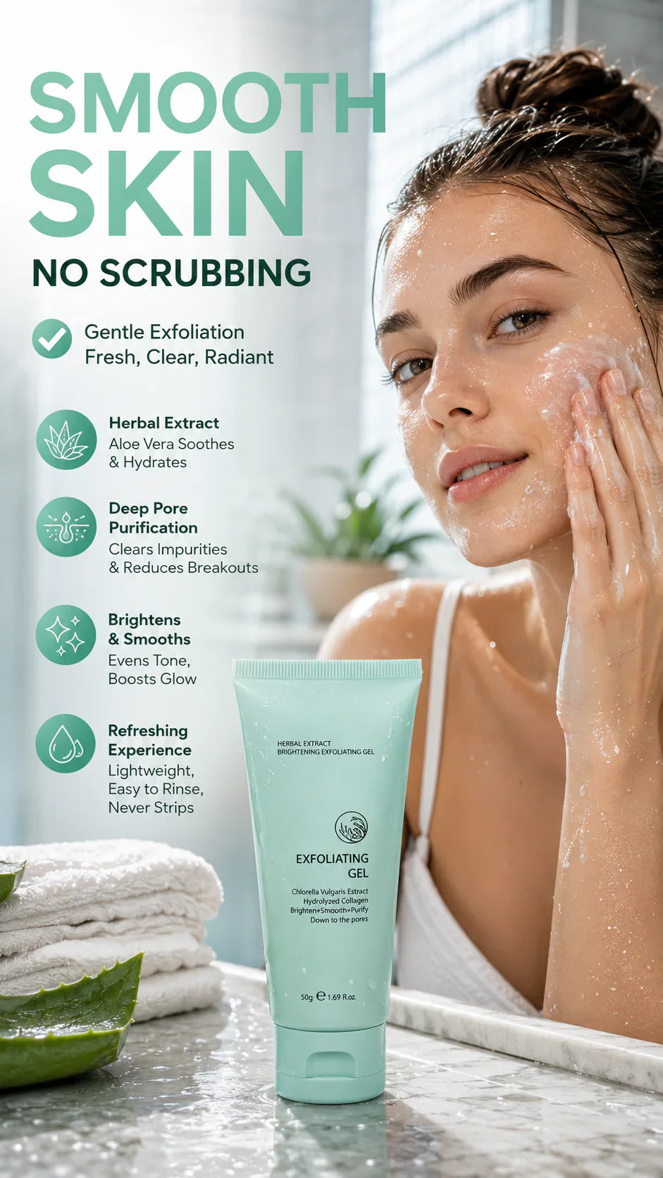 Lumivané™ Brightening Exfoliating Gel for Radiant Skin
