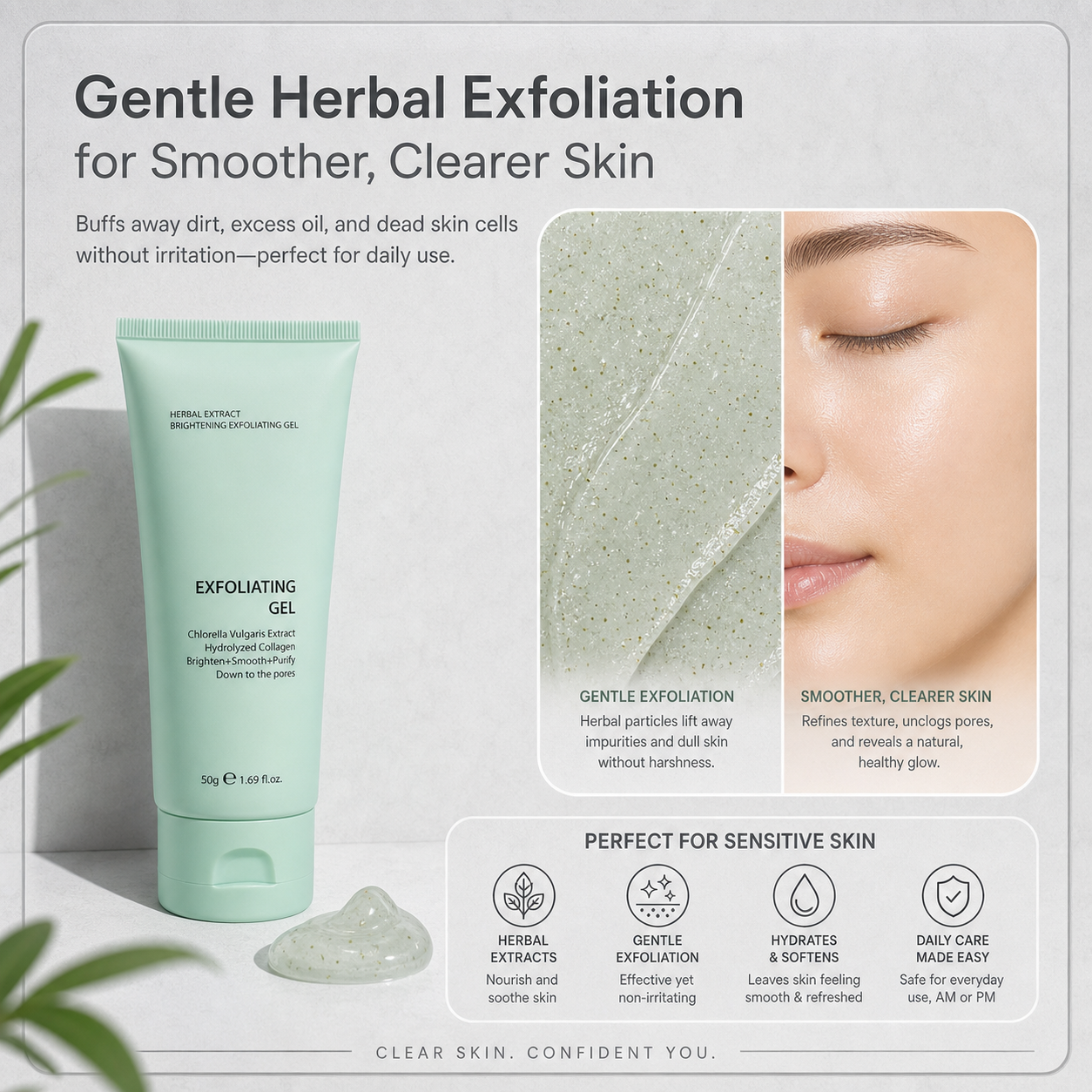 Lumivané™ Brightening Exfoliating Gel for Radiant Skin