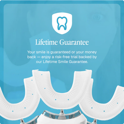 Lumivane Adult U-Shape Electric Toothbrush - product detail close-up view